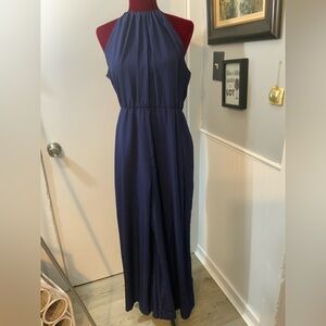 Elegant Navy Halter jumpsuit size 1XL